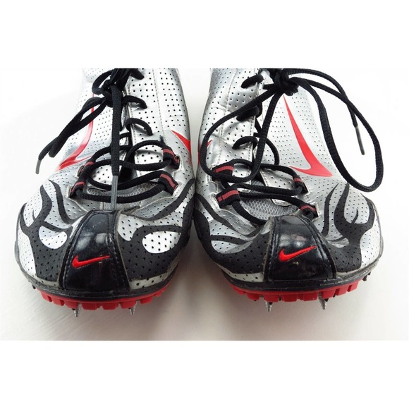 Nike Shoes Size 12.5 M Silver Track and‎ Field Synthetic Men - Picture 2 of 7